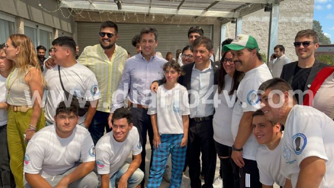 Kicillof llegó a Necochea: Inauguró las casas de externación del Taraborelli y mantiene reuniones con intendentes de la costa