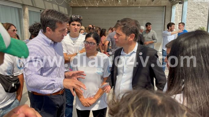 Kicillof llegó a Necochea: Inauguró las casas de externación del Taraborelli y mantiene reuniones con intendentes de la costa