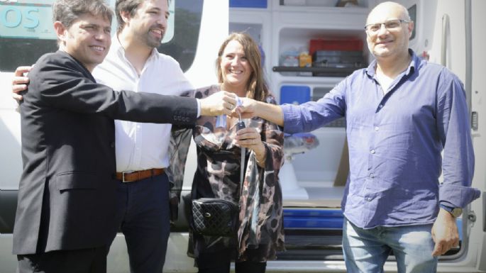 Kicillof llegó a Necochea: Inauguró las casas de externación del Taraborelli y mantiene reuniones con intendentes de la costa