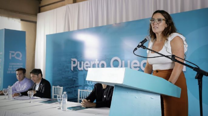 Kicillof puso en funciones a Jimena López: “Hay un horizonte de oportunidades muy importante para el puerto de Quequén”