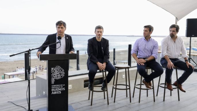 Kicillof despidió el verano en Necochea: “No culpes a la lluvia, no culpes a la playa, fue Milei el que destrozó la temporada”