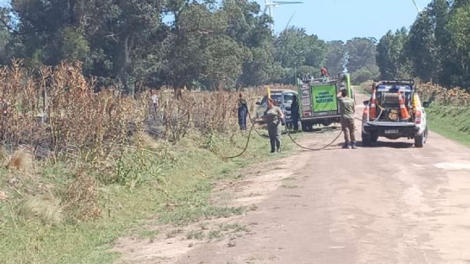 Villa Zabala: Se incendiaron dos terrenos y piden recursos que estén en el barrio para poder combatirlos