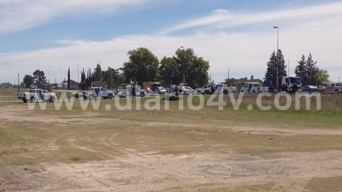 Mega operativo policial por un intento de robo en la fábrica Containers Necochea