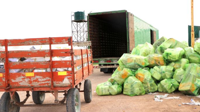 Reciclaron más de 5500 bidones de agroquímicos en San Cayetano