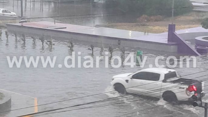 Se registraron 43 milímetros de lluvia durante la mañana de este martes