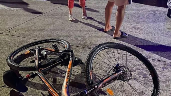 Una joven ciclista resultó herida tras un choque en Quequén