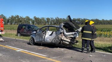 Tragedia en la Ruta 3: Dos jóvenes murieron en un triple choque