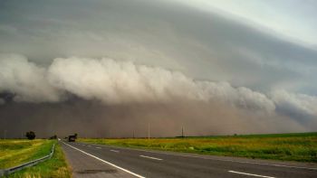 Alerta meteorológica por tormentas fuertes y vientos con ráfagas