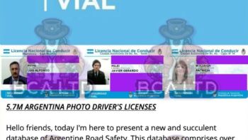 Hackers robaron los datos de todas las licencias de conducir del país