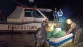 Impresionante operativo de la Prefectura Naval: Secuestraron 320 kilos de cogollos