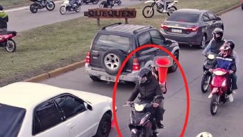 El municipio denunció a los agresores de los agentes de tránsito en Quequén y publicó el video de las cámaras de seguridad
