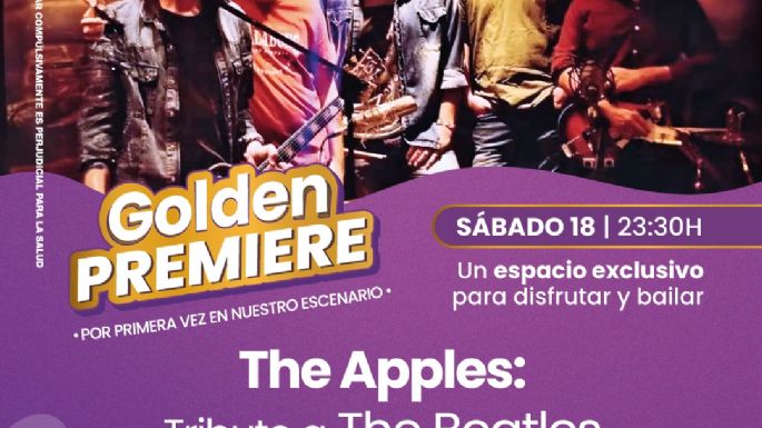 The Apples, el tributo que reúne a todas las generaciones, se presenta en Bingo Golden Palace