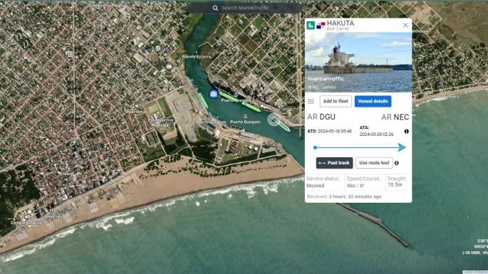 Puerto Quequén restaura su sistema AIS de Identificación Automática de Buques