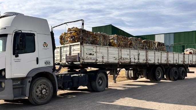 San Cayetano: Nueva venta de materiales reciclados en la Planta de Tratamiento de Residuos Sólidos Urbanos