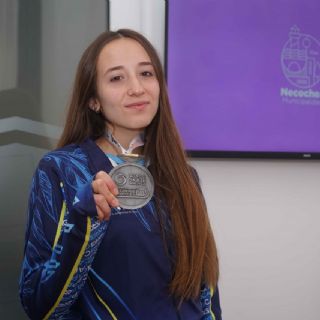 Sophie Lacoste: La patinadora necochense que brilló en Colombia