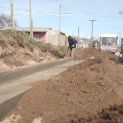 Avance de obras en Barrio Norte y próximos trabajos en Quequén