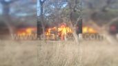 Foto ilustrativa de la nota titulada Un incendio devoró una cabaña en la zona de Villa Zabala