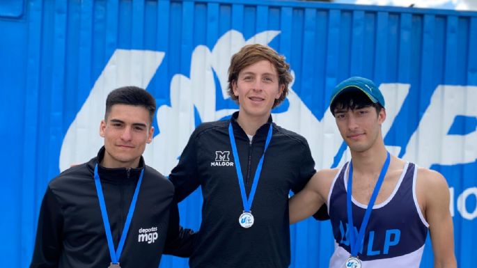 Podio en dos competencias para el atleta necochense Tomás Benítez en el provincial U23