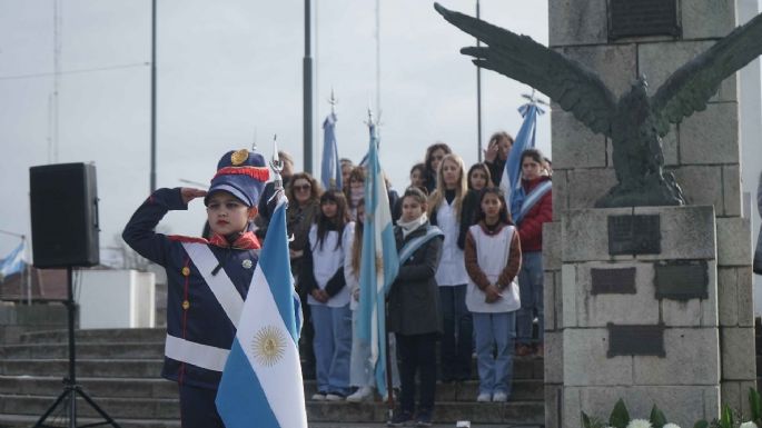 Acto oficial por San Martín: El intendente Rojas habló de la convicción frente a las adversidades