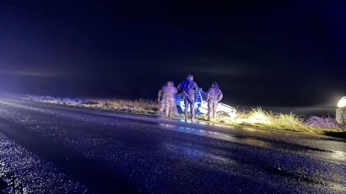 Otra tragedia en la Ruta 55: Un muerto tras el choque entre un auto y un camión