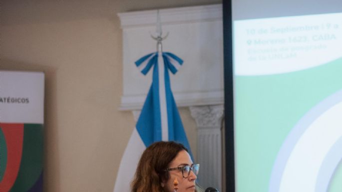 Jimena López en el encuentro “Argentina y África: un diálogo estratégico”