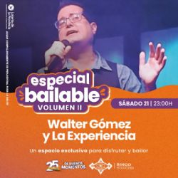 Walter Gómez y La Experiencia reciben la primavera a puro ritmo en Bingo Golden Palace