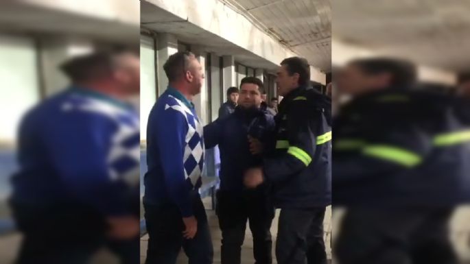 Video: Violenta discusión en la Terminal terminó con un trabajador herido