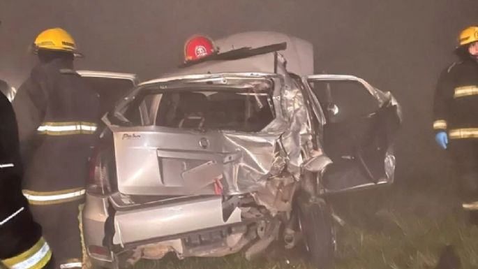 Un colectivo con pasajeros de Necochea protagonizó un accidente en la Ruta 2